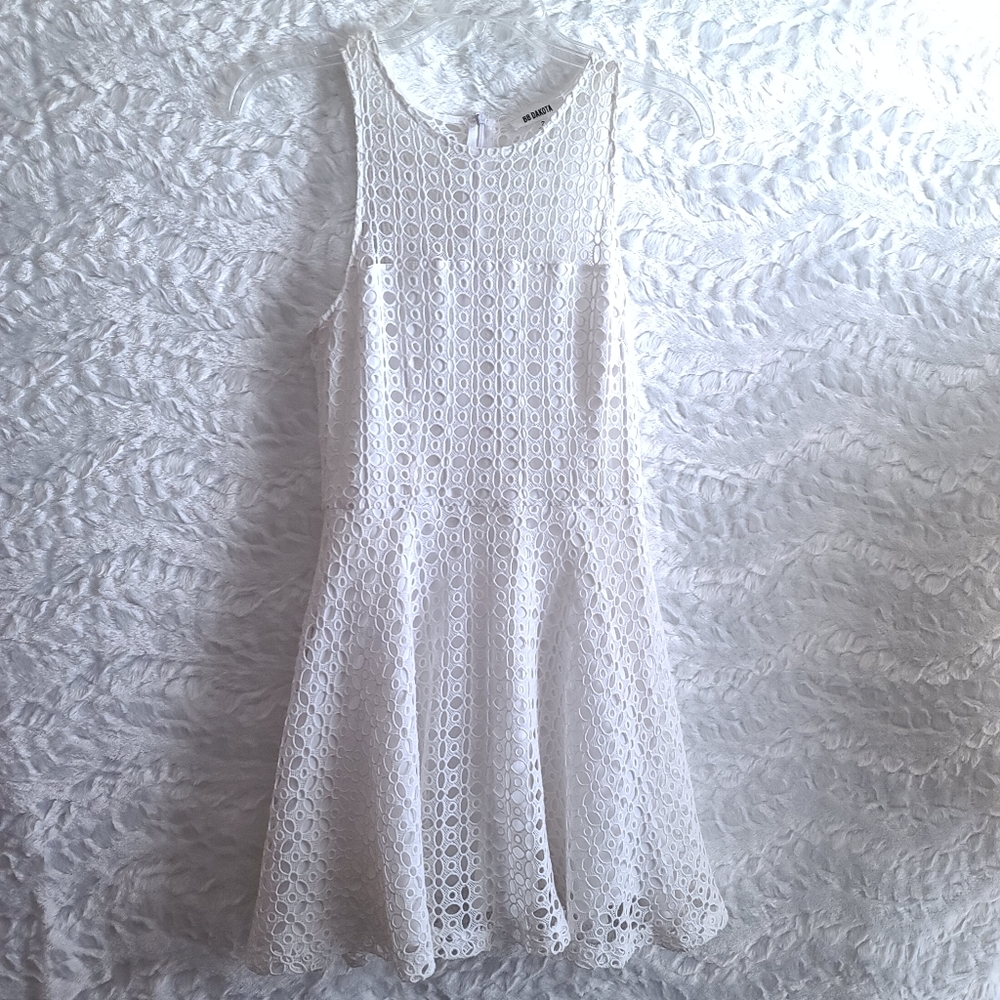 BB Dakota Dress White Size 2